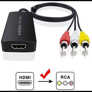 HDMI to audio video converter